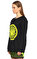 Balmain Baskı Desen Siyah Sweatshirt #4