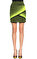 Balmain Çizgili Neon Mini Etek #3