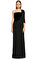 Tom Ford Tek Kol Uzun Siyah Gece Elbisesi #1