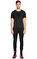 John Varvatos USA İşleme Detaylı Siyah T-Shirt #2
