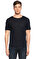 Sandro Düz Desen Lacivert T-Shirt #3