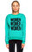 Sandro Pano Desen Yeşil Sweatshirt #1