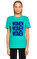 Sandro Pano Desen Yeşil T-Shirt #3