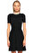 Sandro İnci İşlemeli Siyah Mini Elbise #2