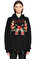 Gucci Kapüşonlu İşleme Detaylı Siyah Sweatshirt #3