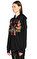 Gucci Kapüşonlu İşleme Detaylı Siyah Sweatshirt #4