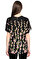 Gucci Çiçek Desenli Siyah T-Shirt #5