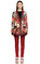 Gucci Çiçek Desenli Renkli Bluz #2