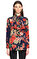 Gucci Çiçek Desenli Kırmızı-Mavi Gömlek #3