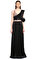 Lanvin İşleme Detaylı Siyah Uzun Gece Elbisesi #2