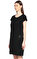 DKNY Diz Üstü Siyah Elbise #3
