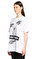 DKNY Baskı Desen Beyaz T-Shirt #4