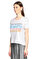 SH Pul Payet Detaylı Beyaz T-Shirt #4