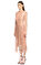 3.1 Phillip Lim Dantelli Pudra Midi Elbise #3