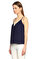 Lanvin Askılı Lacivert-Krem Rengi Bluz #4