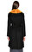 Penny Black Kürk Yaka Siyah-Sarı Palto #5
