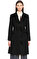 Penny Black Kürk Yaka Siyah-Sarı Palto #6