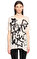 Lanvin İşleme Detaylı Krem Rengi T-Shirt #3