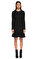 The Kooples Dantel Detaylı Siyah Mini Elbise #1