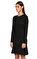 The Kooples Dantel Detaylı Siyah Mini Elbise #3