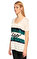 Lanvin Pul-Payet İşlemeli Gri T-Shirt #4