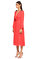 Exquise V Yaka Kırmızı Elbise #2