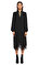 Exquise Dantel Detaylı Siyah Midi Elbise #1