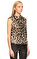 Tom Ford Leopar Desenli Deri Bluz #4