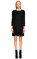 Alberta Ferretti Siyah Mini Elbise #1