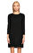 Alberta Ferretti Siyah Mini Elbise #2