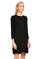 Alberta Ferretti Siyah Mini Elbise #3