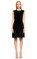 Alberta Ferretti Dantel İşlemeli Siyah Elbise #1