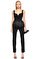 Alexander McQueen Tüy Detaylı Kolsuz Siyah Bluz #2