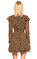 Free People Leopar Desen Mini Elbise #4