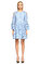 Thurley İşleme Detaylı Mini Renkli Elbise #1