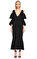 Maria Lucia Hohan Simli Siyah Midi Elbise #2