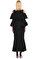 Maria Lucia Hohan Simli Siyah Midi Elbise #4