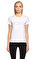MICHAEL Michael Kors Pano Desen Beyaz T-Shirt #1