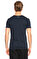 Hugo Boss Baskı Desen Lacivert T-Shirt #5