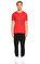 Hugo Boss Hugo Baskı Desen Kırmızı T-Shirt #2