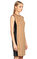 Polo Ralph Lauren Deri Detaylı Taba Elbise #3
