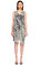DKNY Karma Desen Gri Elbise #1