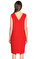 DKNY Kırmızı Elbise #4