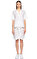 Jil Sander Navy Bağcık Detaylı Beyaz Bluz #2