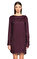 Ann Demeulemeester Mor Mini Elbise #2