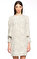 Essentiel Antwerp Karma Desen Beyaz Elbise #2
