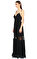NO. 21 Dantel Detaylı Siyah Uzun Elbise #2