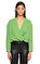 Exquise Çıtçıtlı Yeşil Bluz #3