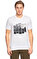 Michael Kors Collection Baskı Desen Beyaz T-Shirt #1
