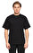 Pressure Baskı Desen Siyah T-Shirt #3
